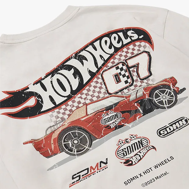 SDMN x Hot Wheels Washed T-Shirt [Off White]