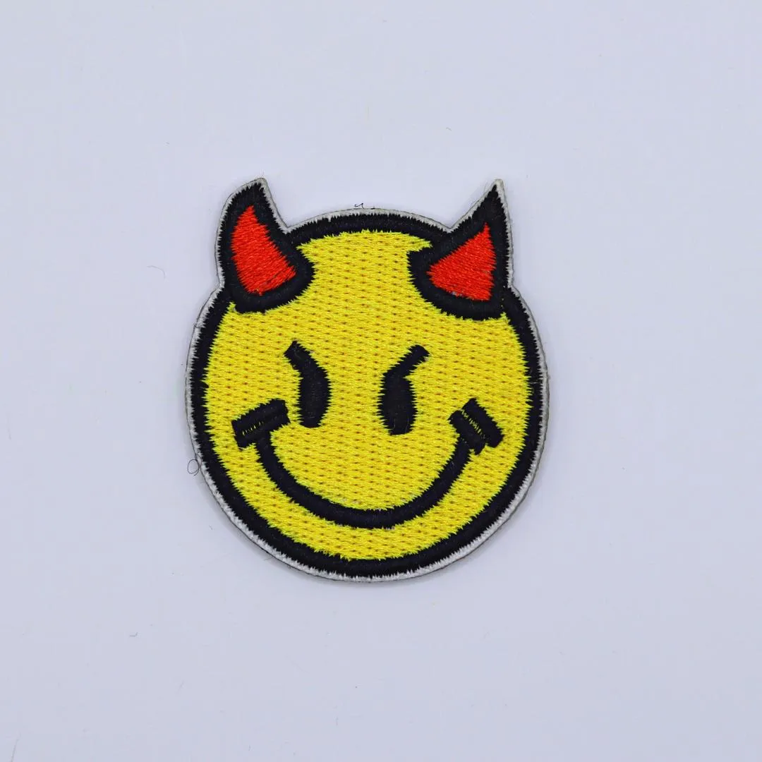 Smiley Devil - Velcro Patch