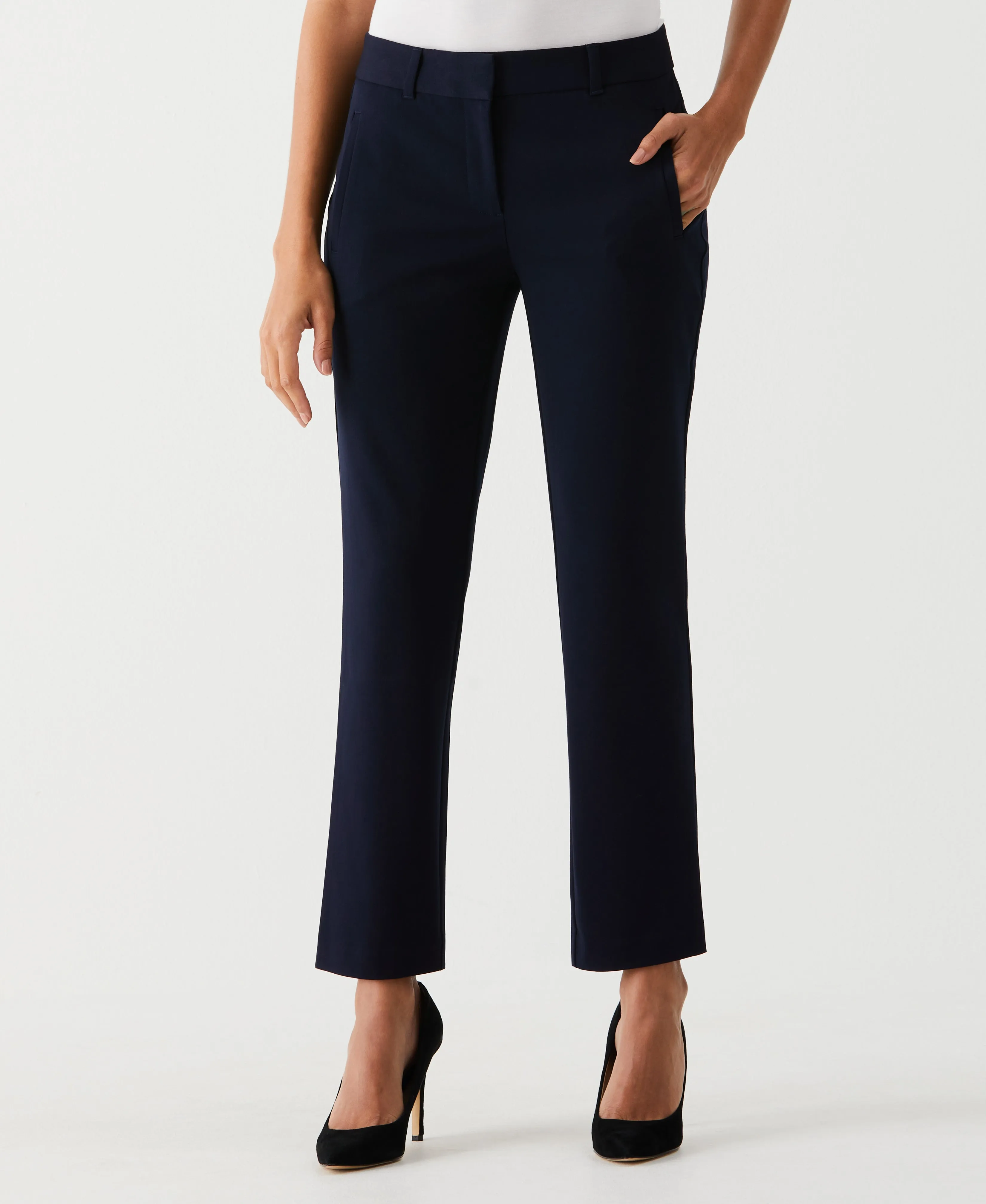 Straight Leg Ankle Pant