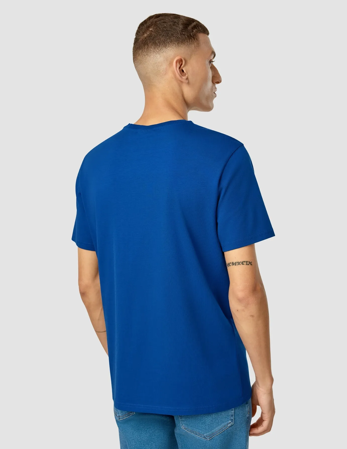 Supima T-Shirt Magnetic Blue