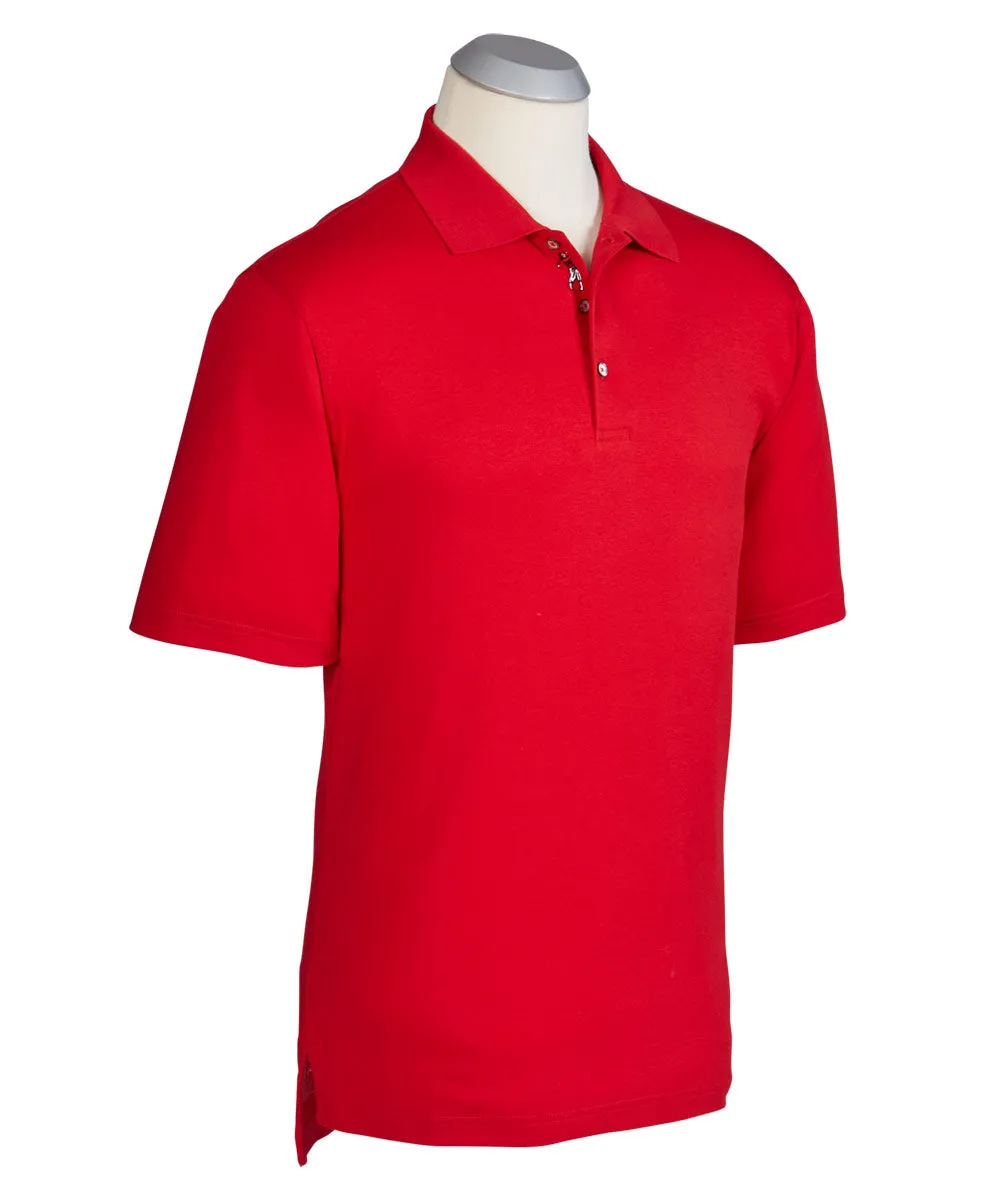 Supreme 100% Cotton Short Sleeve Polo Shirt