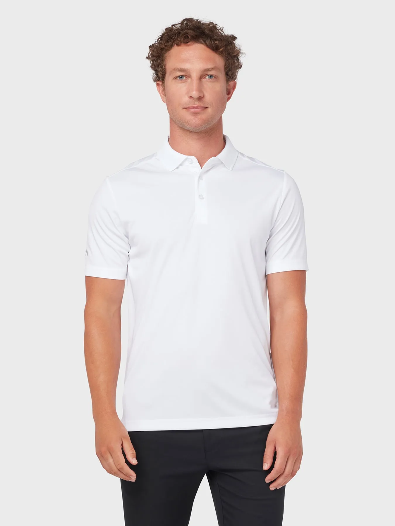 Tournament Polo In Bright White