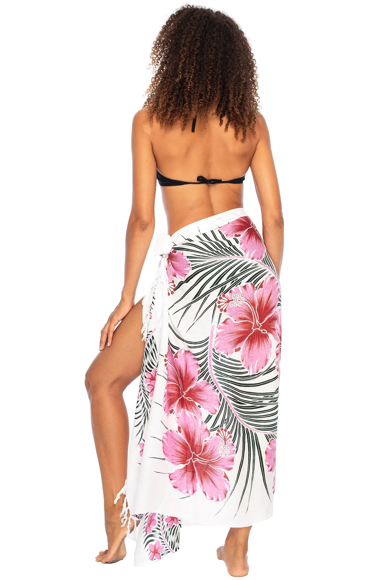 Tropical Sarong Wrap Cover Up