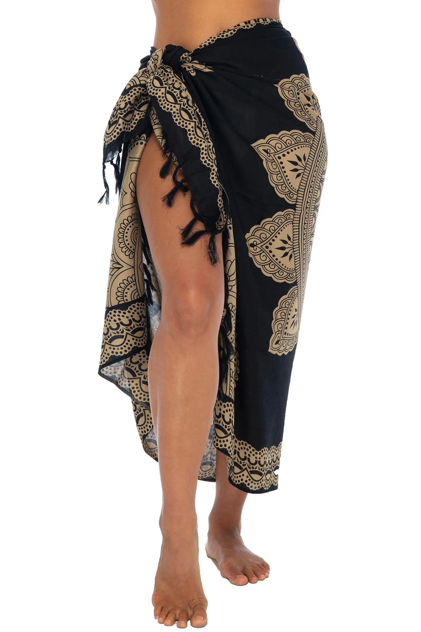 Tropical Sarong Wrap Cover Up