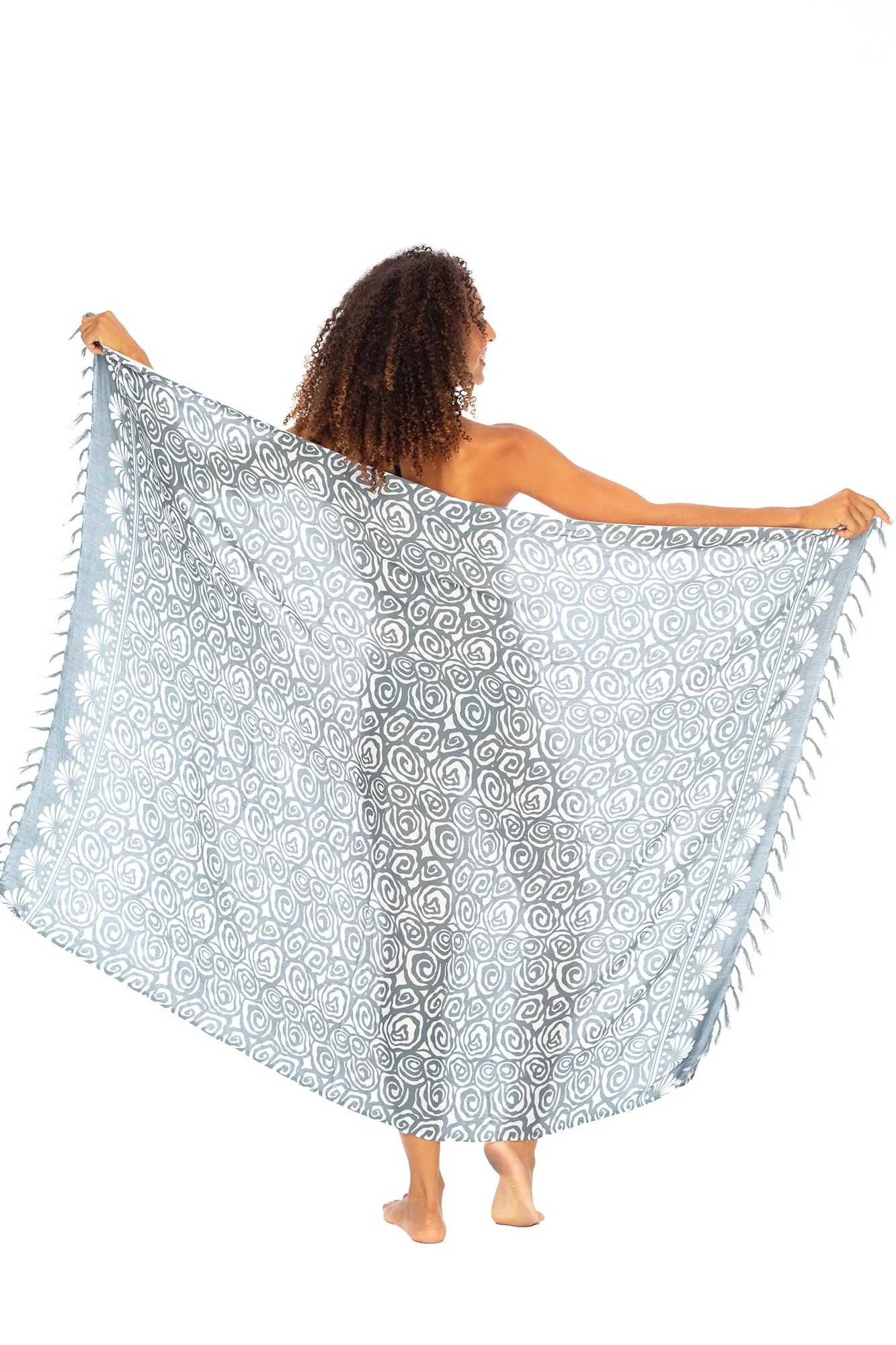 Tropical Sarong Wrap Cover Up