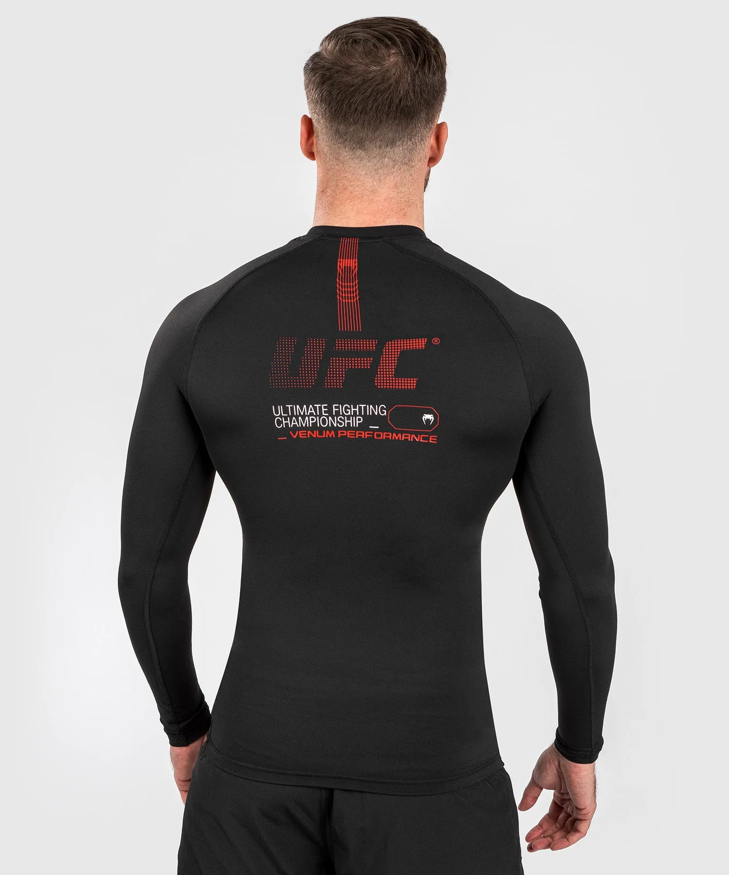 UFC Adrenaline by Venum Fight Week Men’s Performance Long-sleeve Rashguard - Black