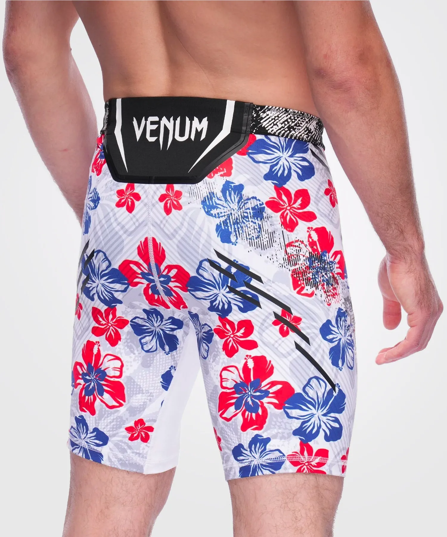 UFC Adrenaline Unrivaled by Venum Max Holloway Vale Tudo Short - Grey/Red/Navy