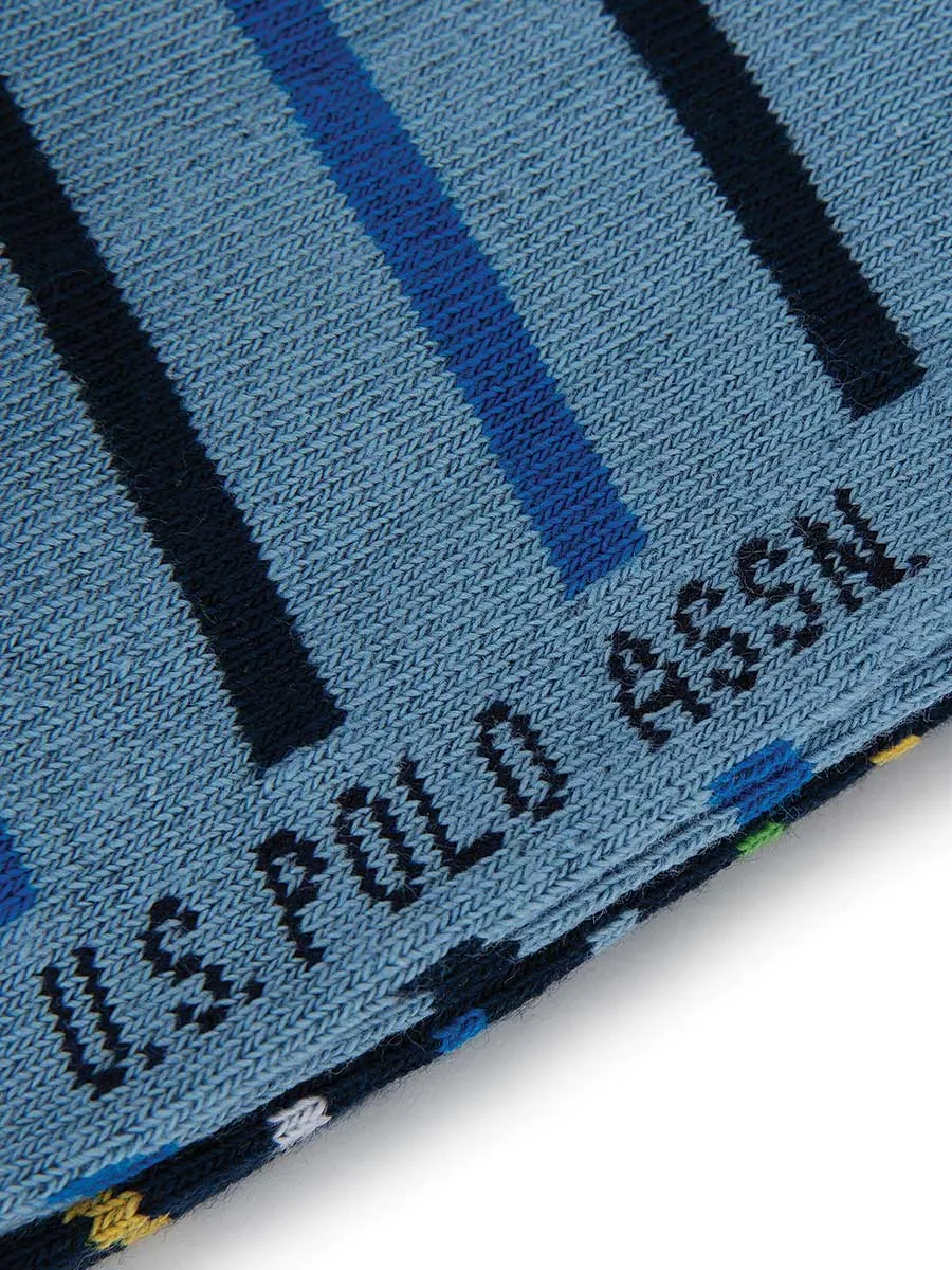 U.S. Polo Assn. Sock Chan 3 Packets Navy For Boys