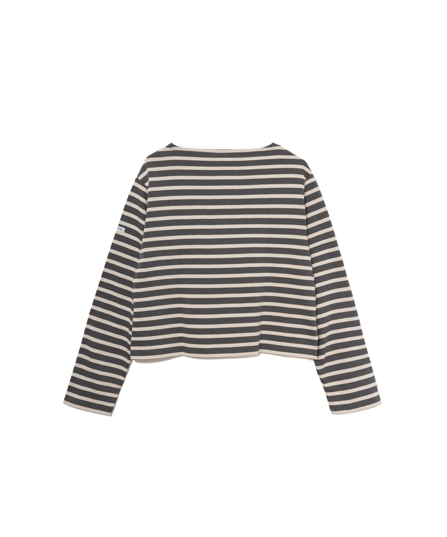 【WOMEN】ORCIVAL BOAT NECK L/S CROPPED P.O.