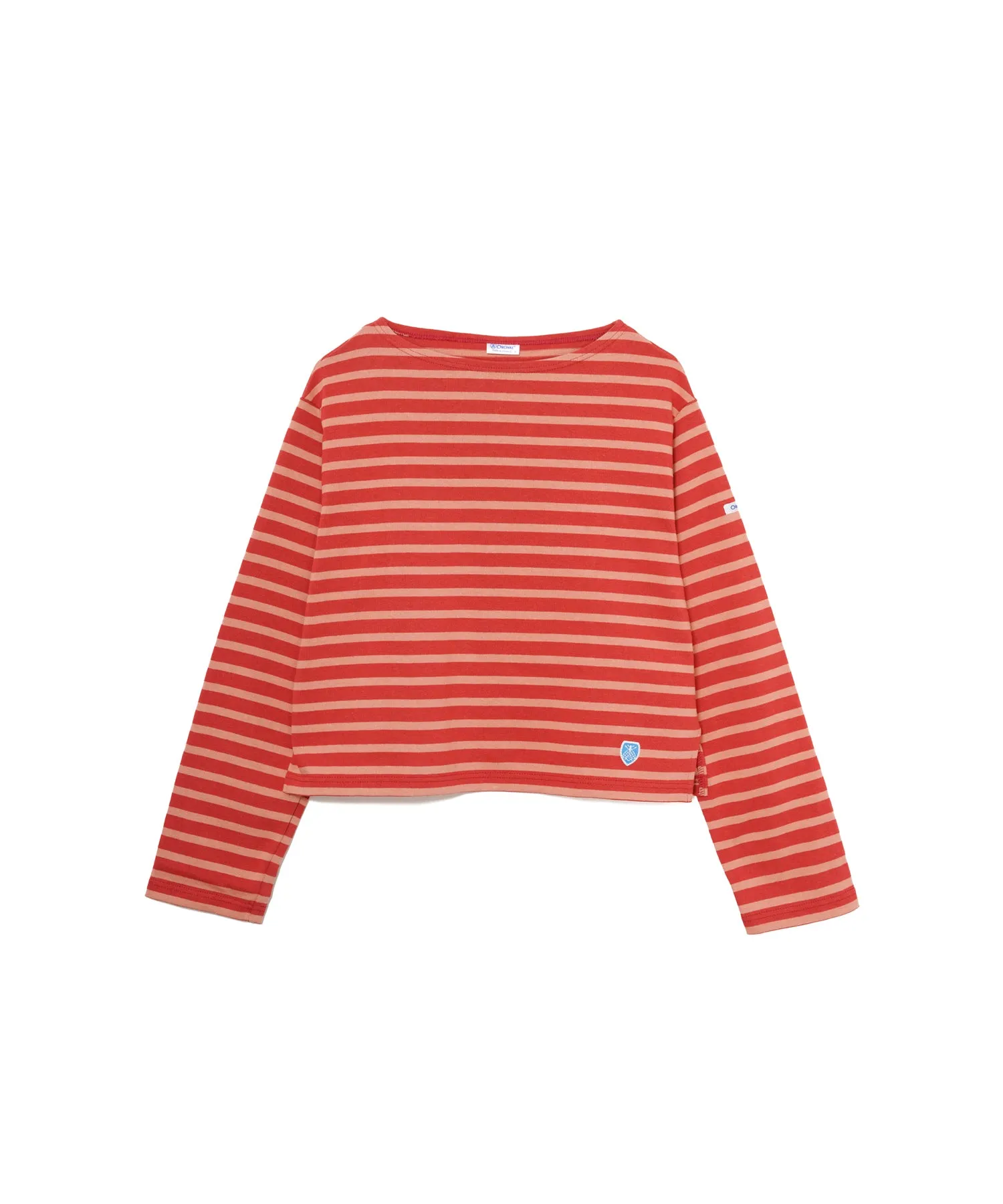 【WOMEN】ORCIVAL BOAT NECK L/S CROPPED P.O.