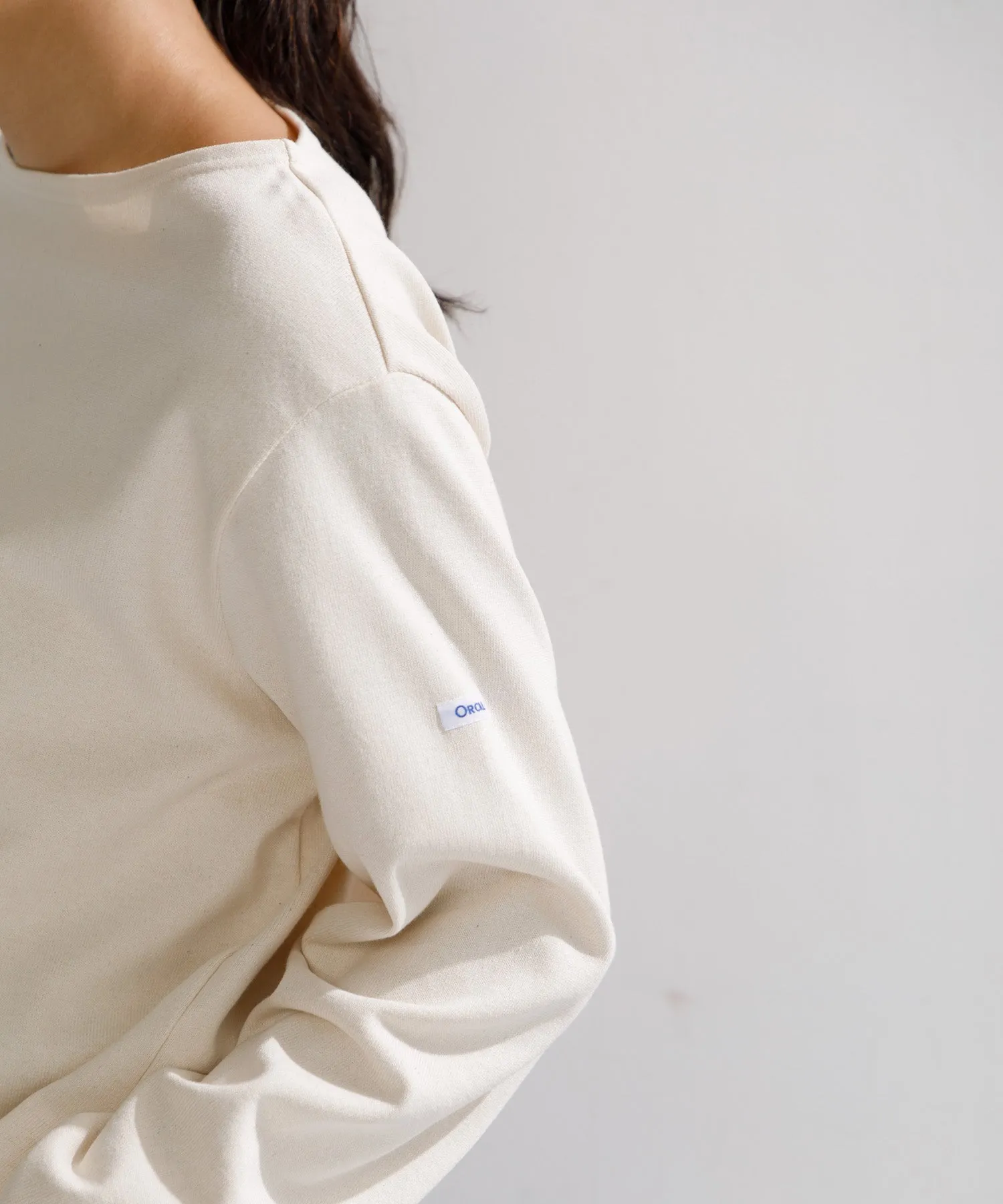 【WOMEN】ORCIVAL BOAT NECK L/S CROPPED P.O.