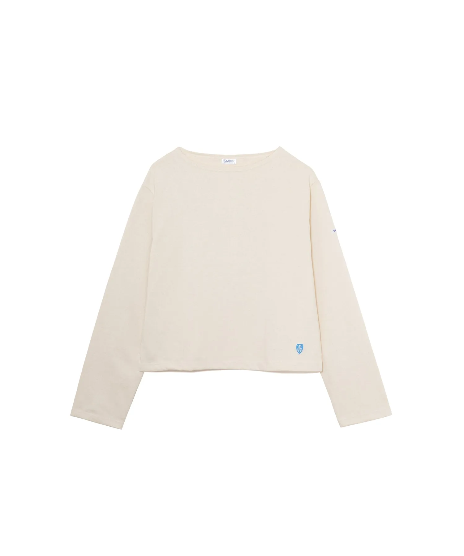 【WOMEN】ORCIVAL BOAT NECK L/S CROPPED P.O.