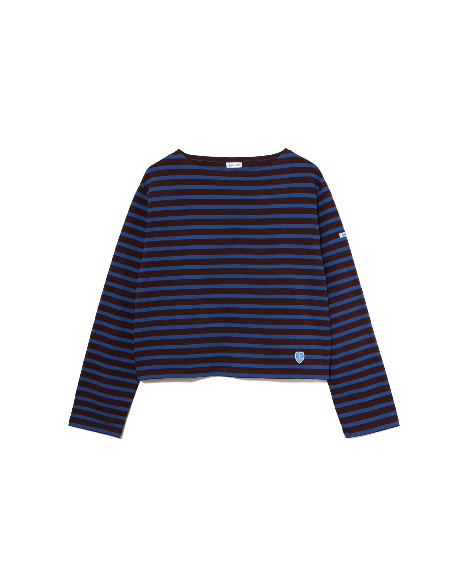 【WOMEN】ORCIVAL BOAT NECK L/S CROPPED P.O.