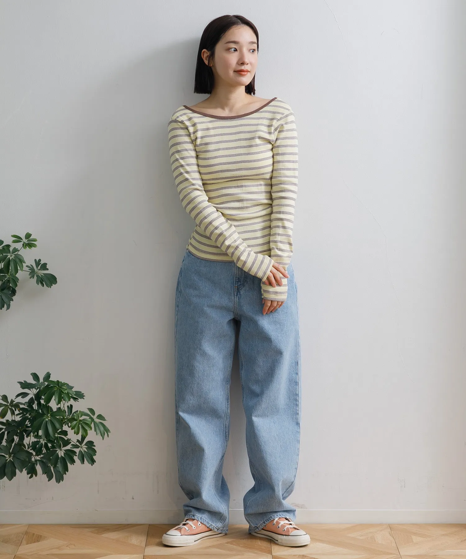 【WOMEN】Robert P’miller Prib Cup L/S tee