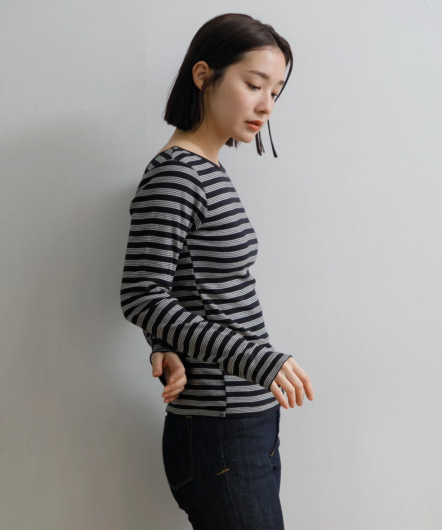 【WOMEN】Robert P’miller Prib Cup L/S tee