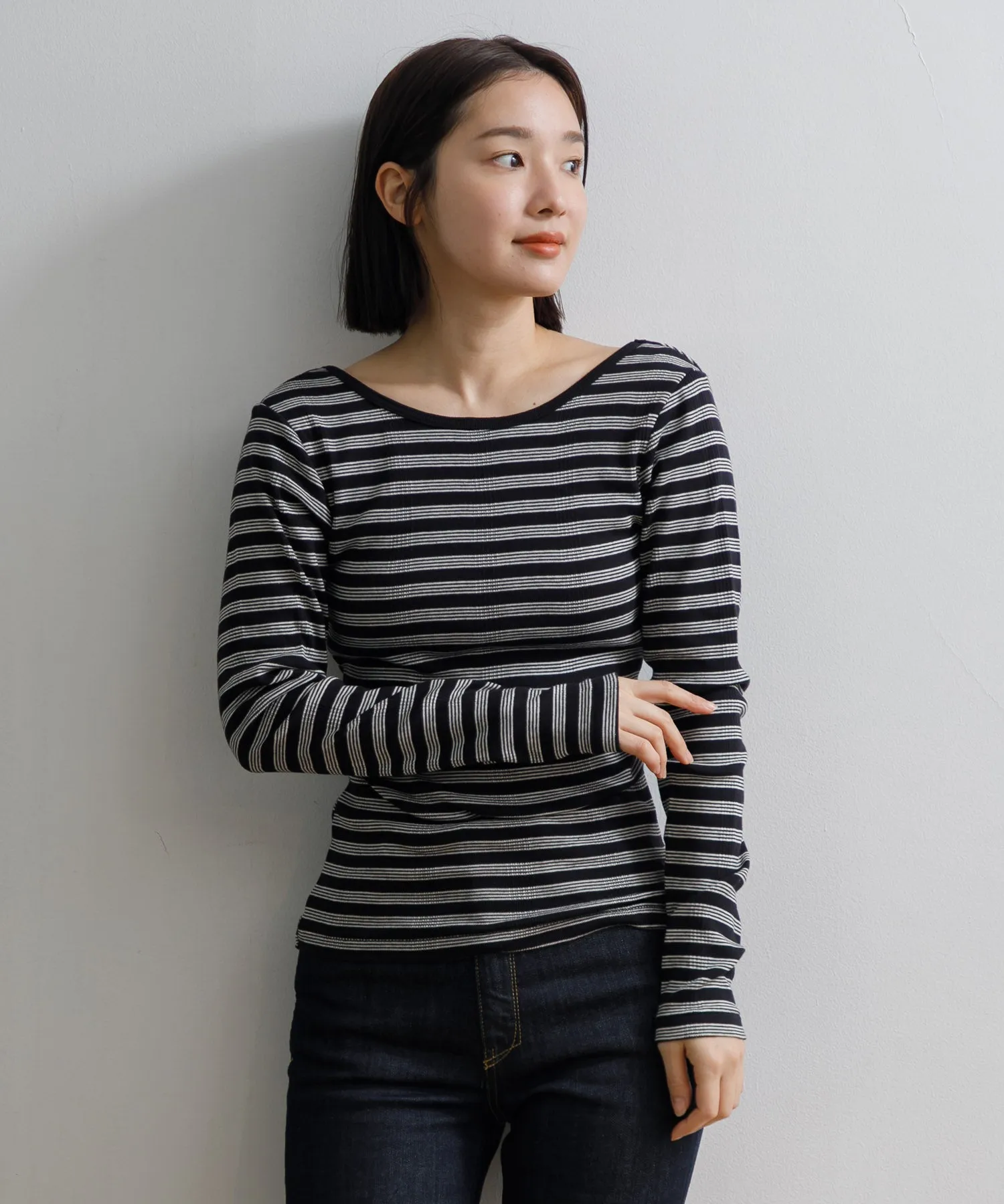 【WOMEN】Robert P’miller Prib Cup L/S tee