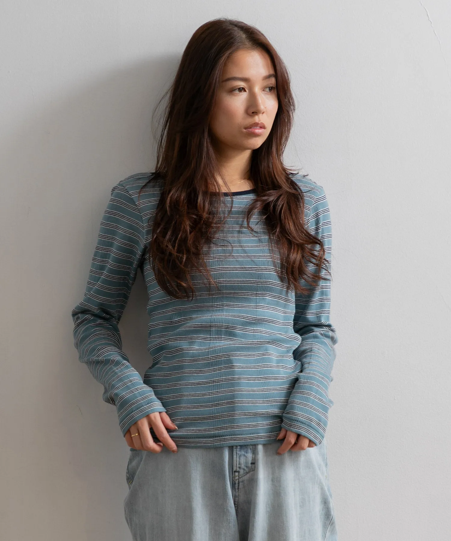 【WOMEN】Robert P’miller Prib Cup L/S tee