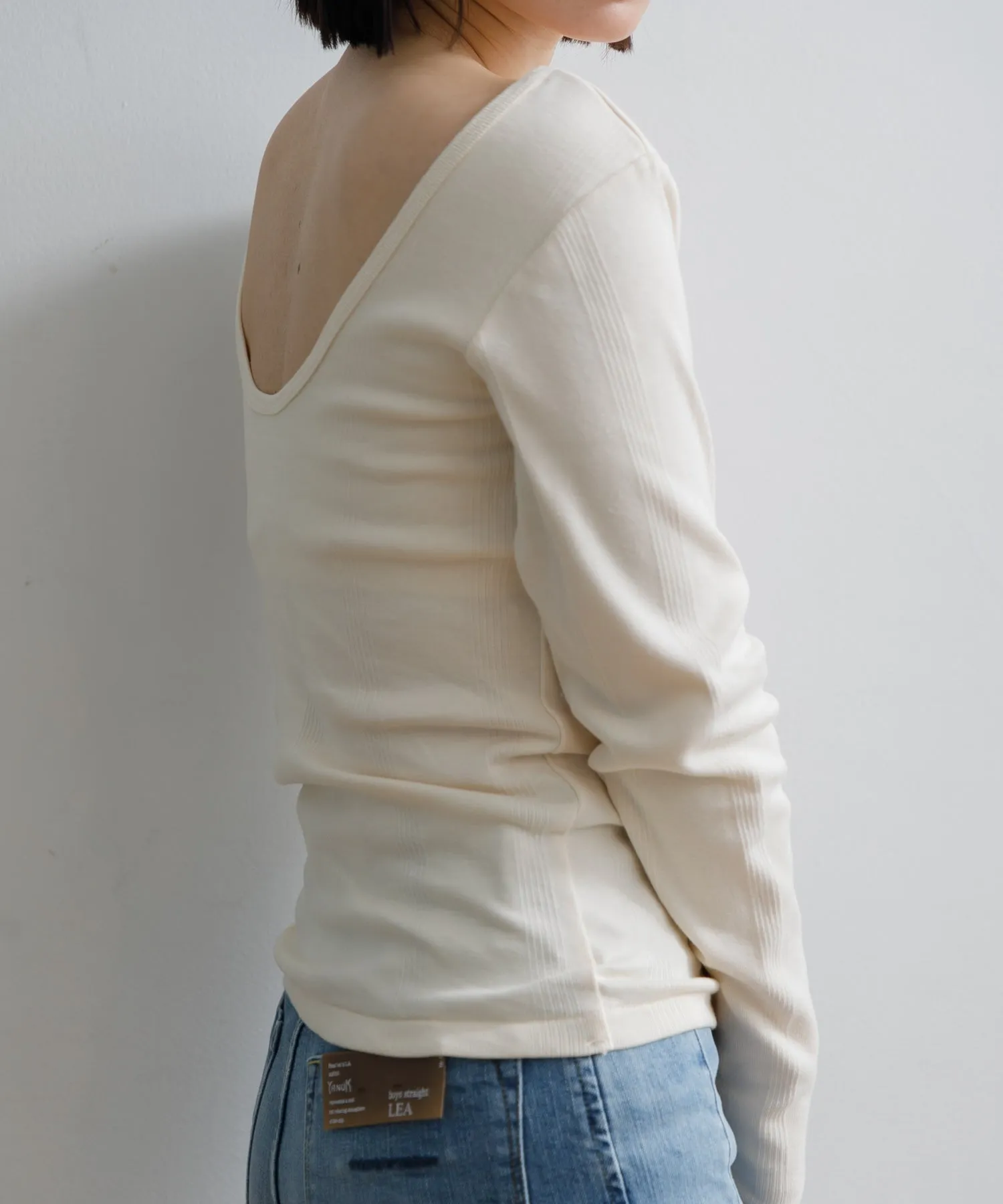 【WOMEN】Robert P’miller Prib Cup L/S tee