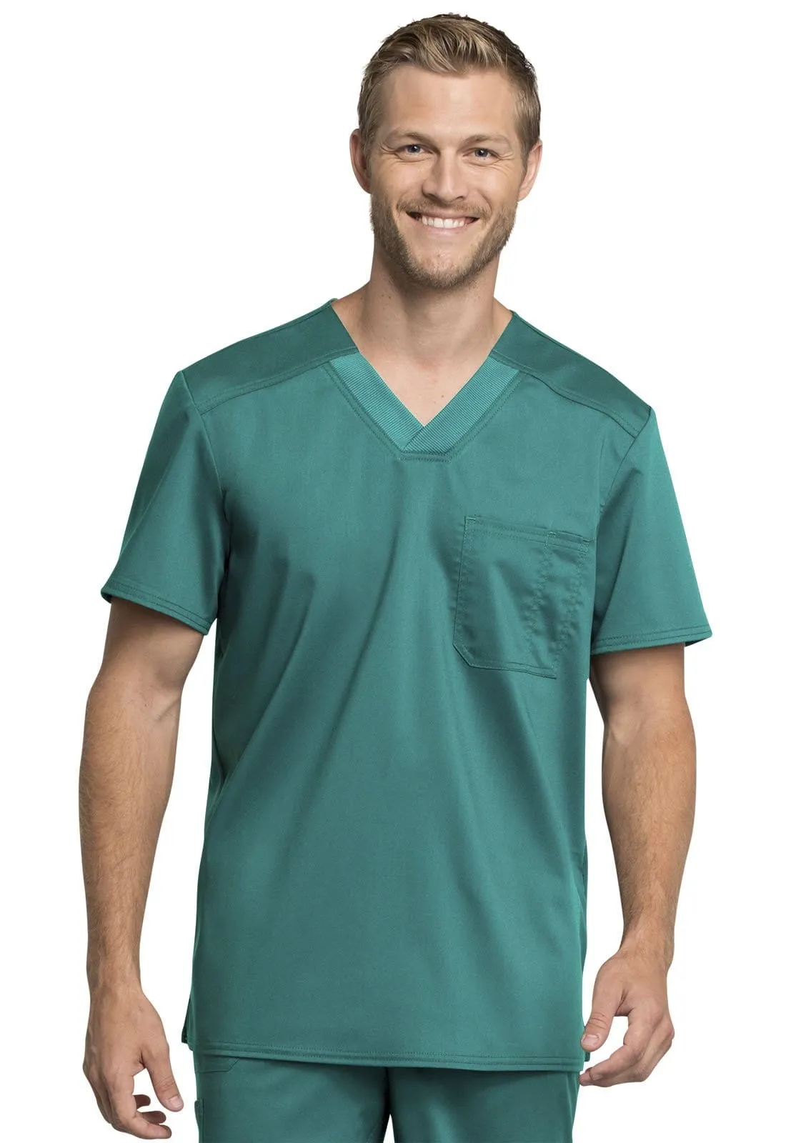 WW Revolution Tech Men's Tuckable V-Neck Scrub Top WW755AB