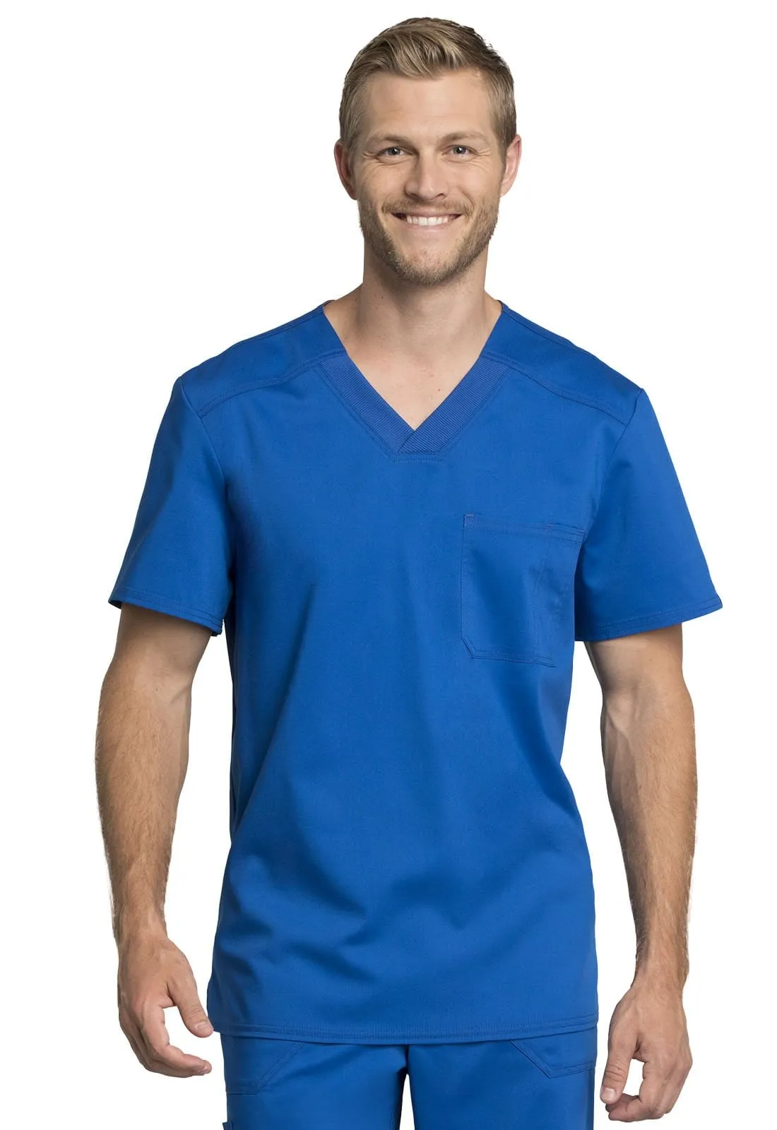 WW Revolution Tech Men's Tuckable V-Neck Scrub Top WW755AB