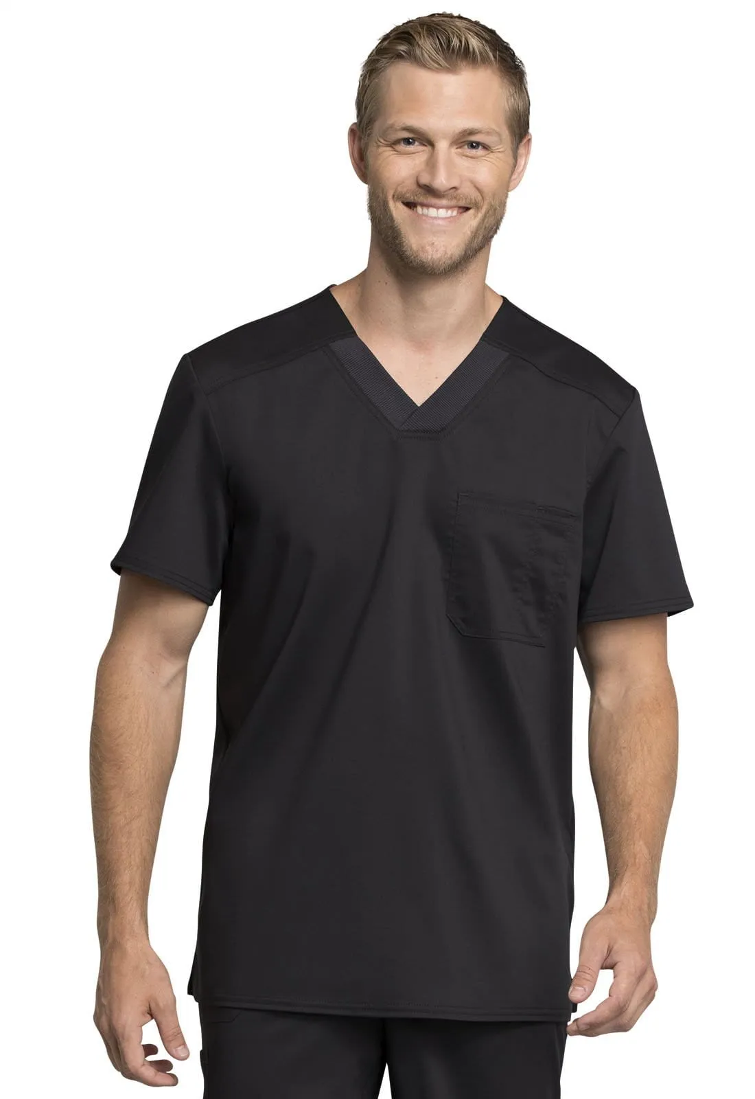 WW Revolution Tech Men's Tuckable V-Neck Scrub Top WW755AB